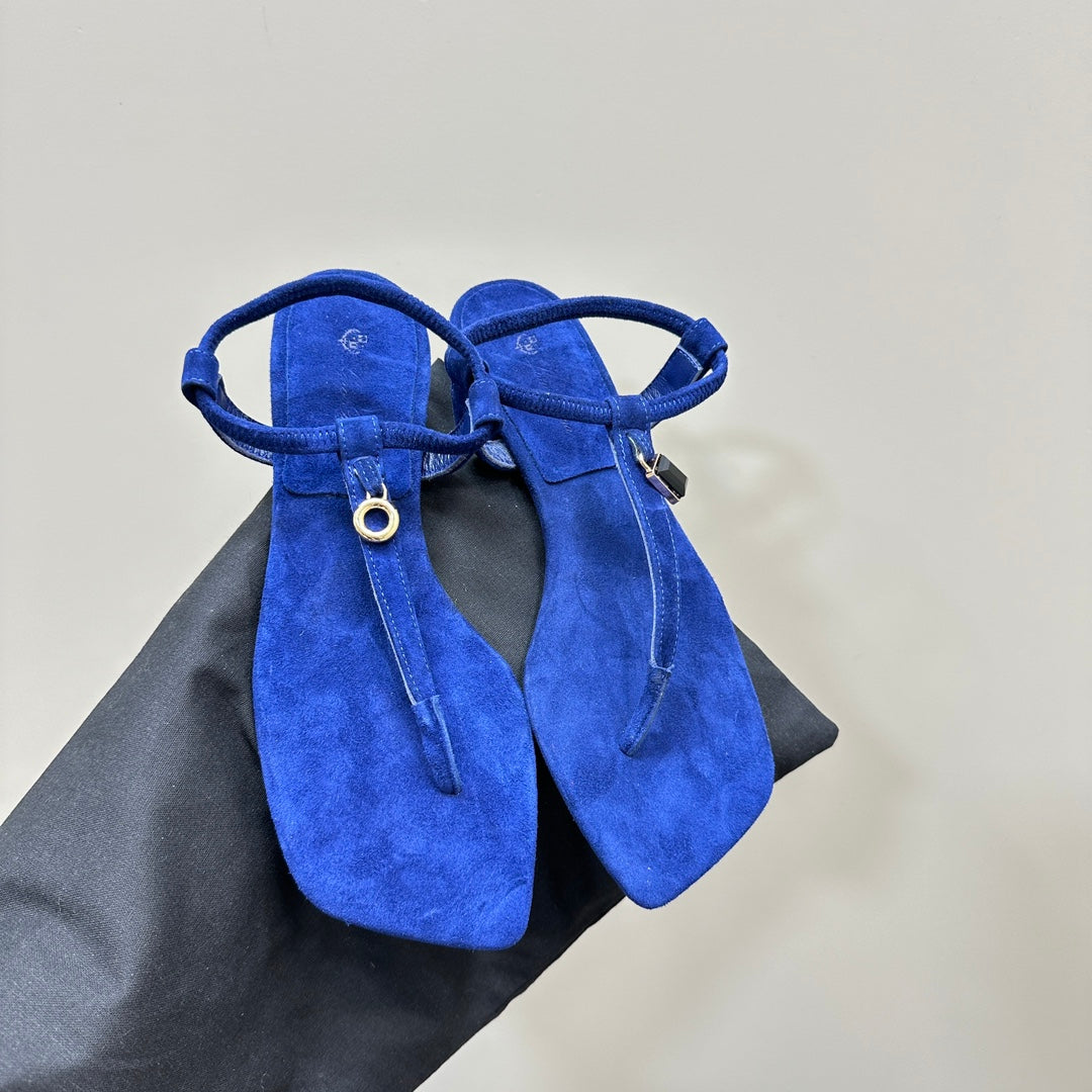 LP MINDIL SANDAL COBALT SUEDE - 35