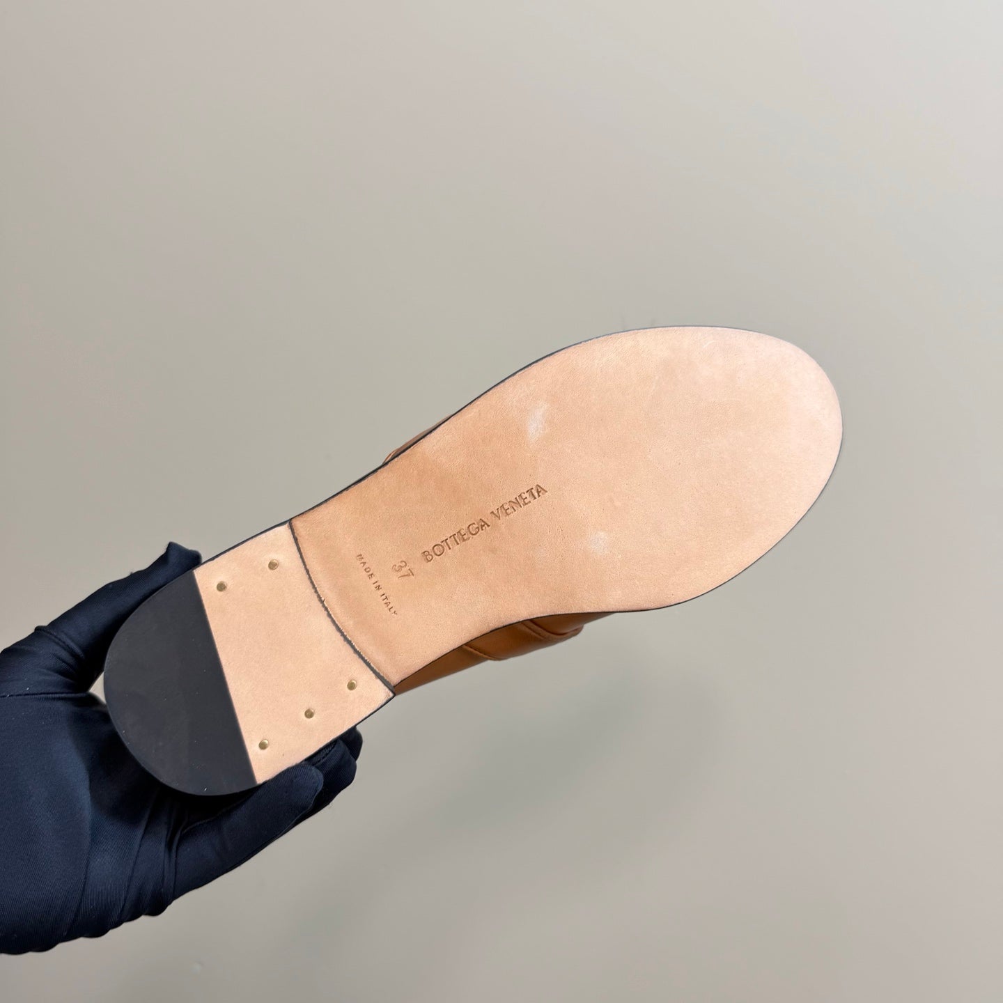 ASTAIRE LOAFER IN CINNAMON BROWN CALFSKIN - 35