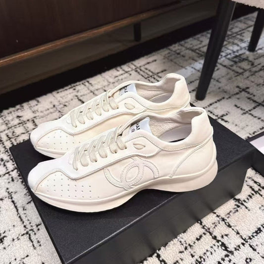 CLASSIC SNEAKERS IN WHITE SHEEPSKIN - 35