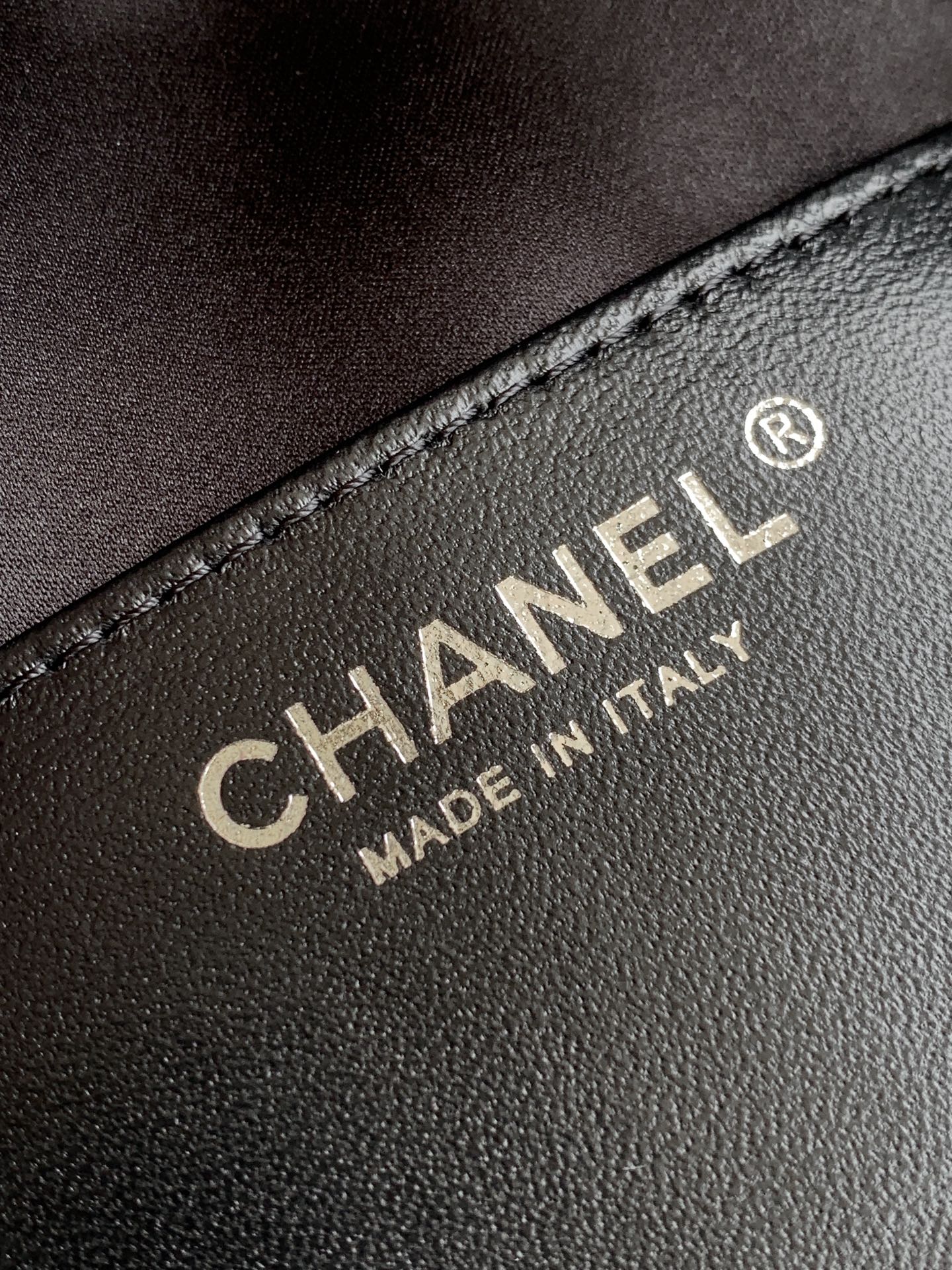 CHANEL 26S HOBO BAG 30 IN BLACK CALFSKIN