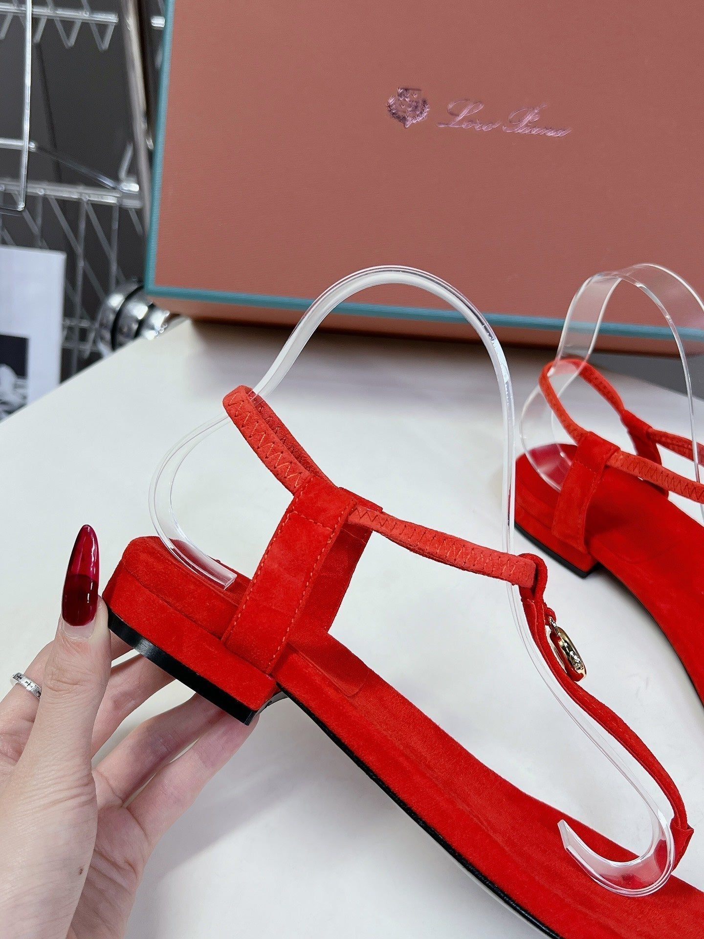 LP MINDIL SANDAL CANDY SUEDE - 35
