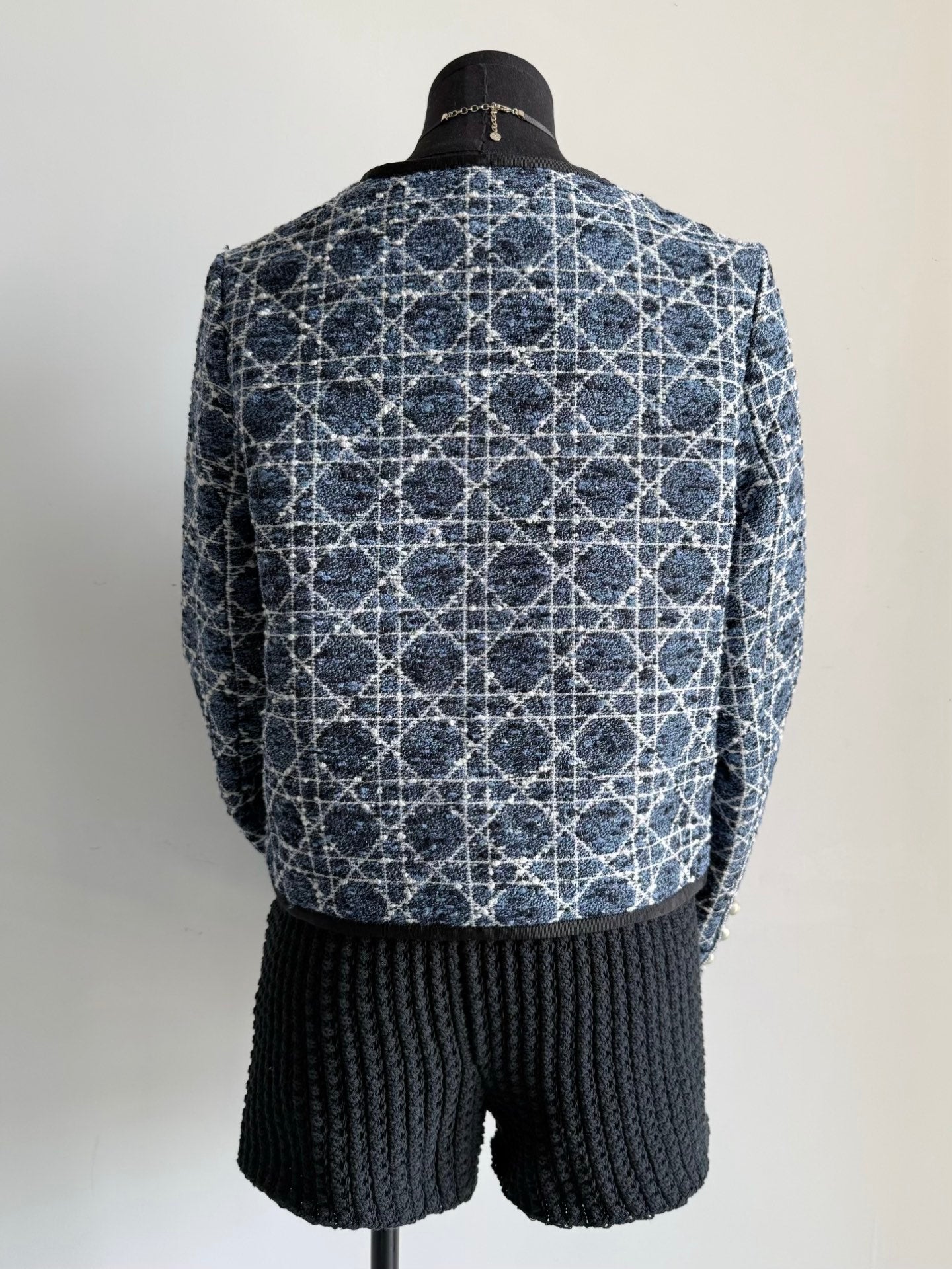 DIOR 25S CANNAGE CROPPED JACKET STYLE 056