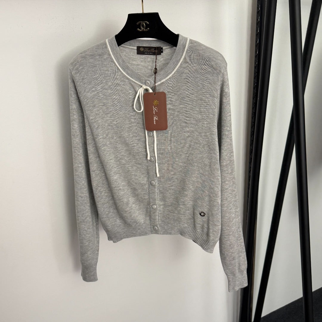 LP 26S LONG-SLEEVE V-NECK CARDIGAN 536