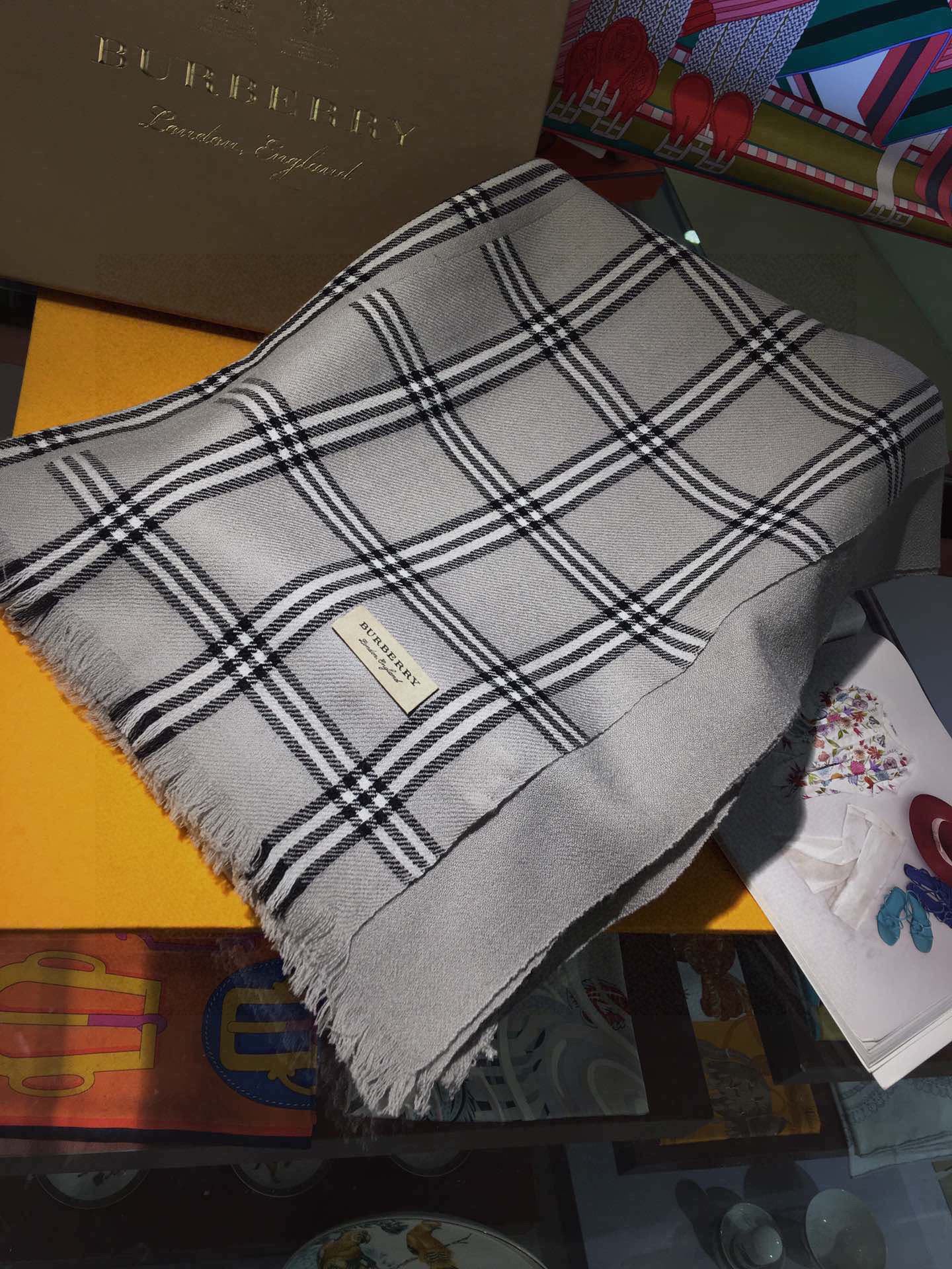 BBR SCARF 190 CM IN CASHMERE 508439