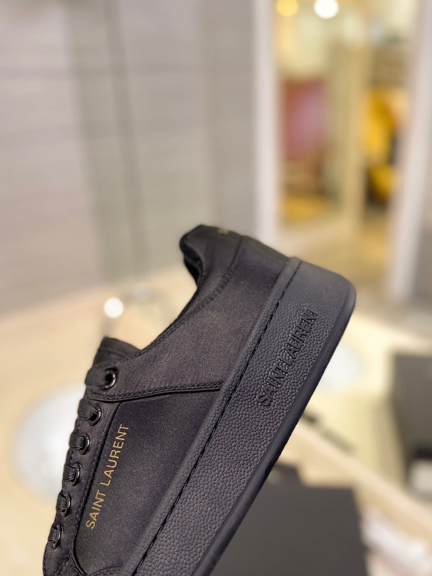 SL SL/61 SNEAKERS BLACK SATIN - 35