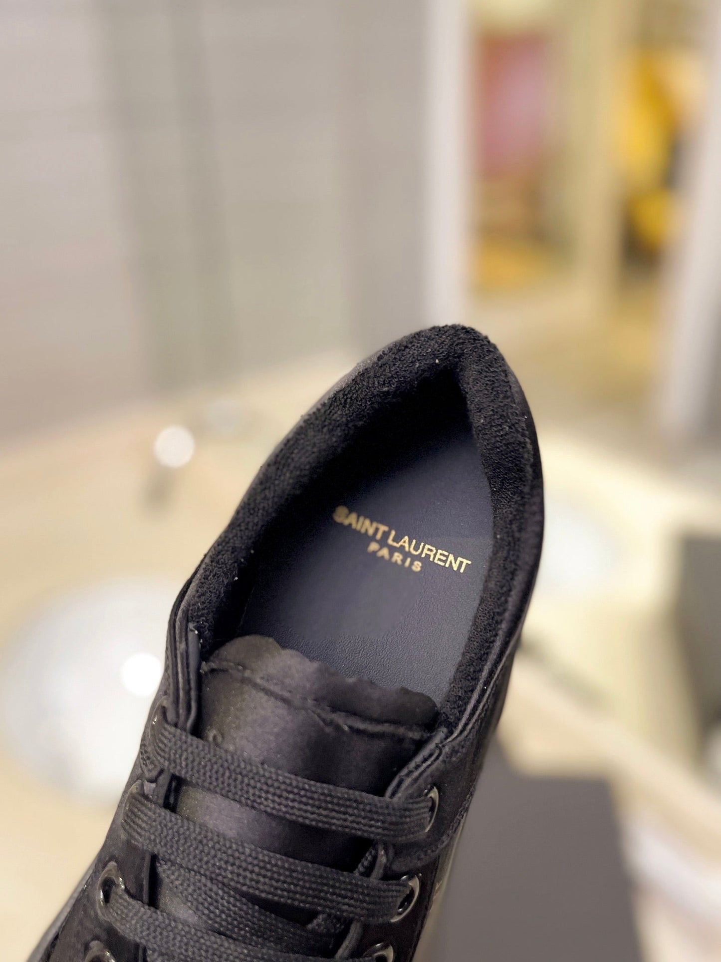 SL SL/61 SNEAKERS BLACK SATIN - 35