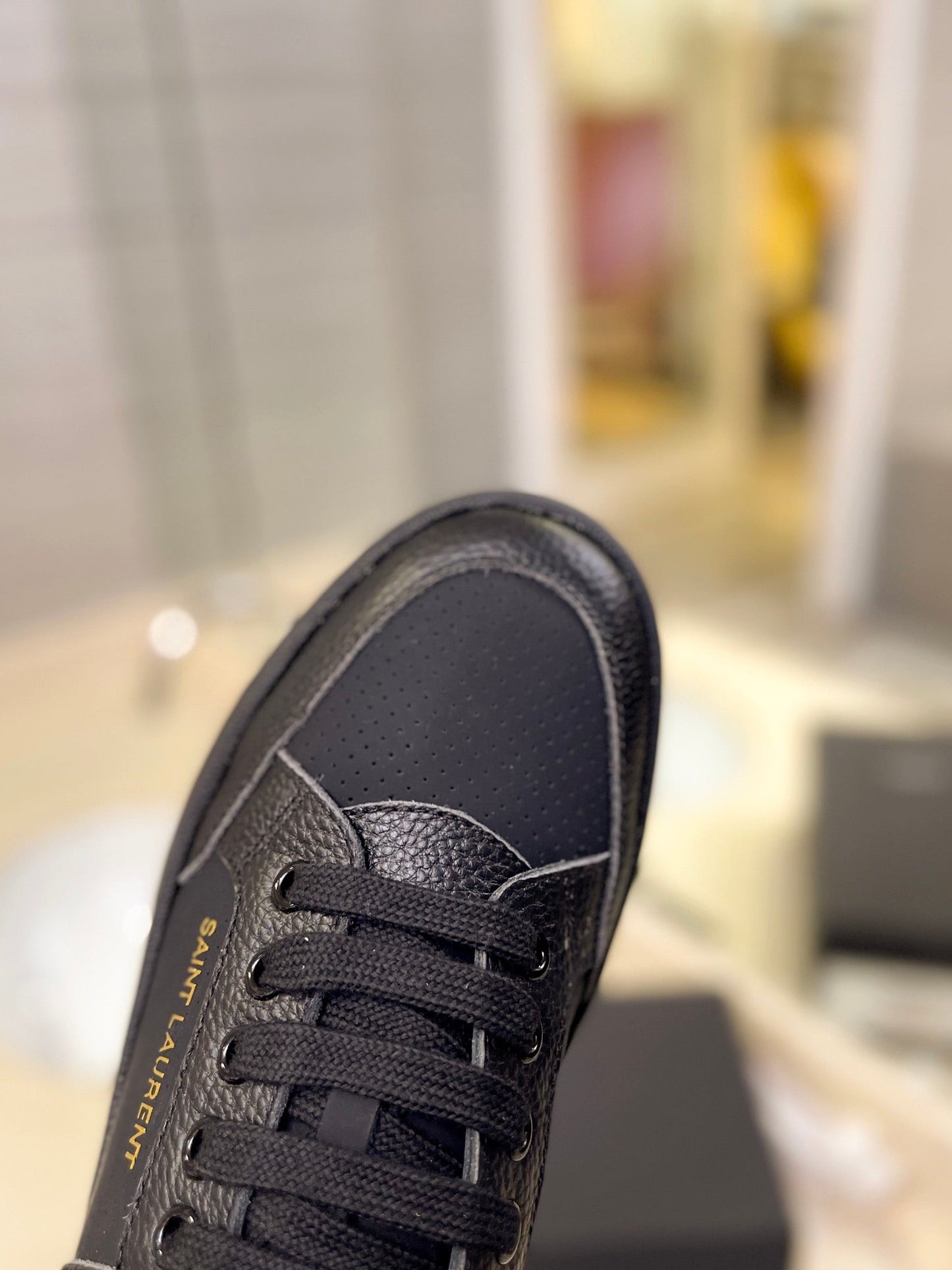 SL SL/61 SNEAKERS BLACK CALFSKIN - 35