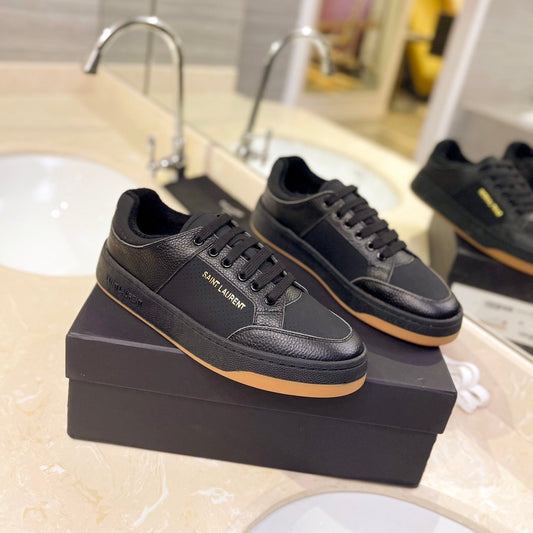 SL SL/61 SNEAKERS BLACK CALFSKIN - 35