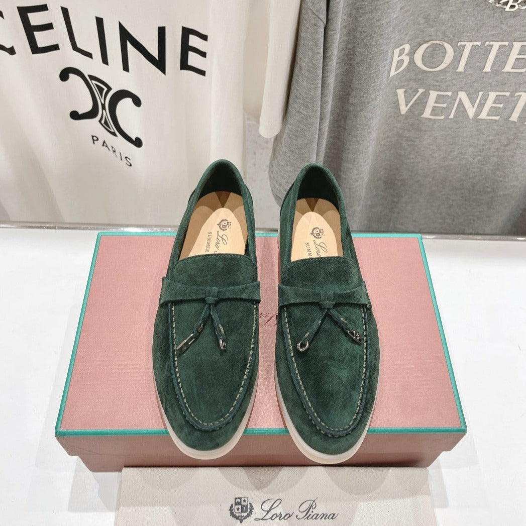LP SUMMER CHARMS WALK LOAFERS HUNTER GREEN SUEDE - 35
