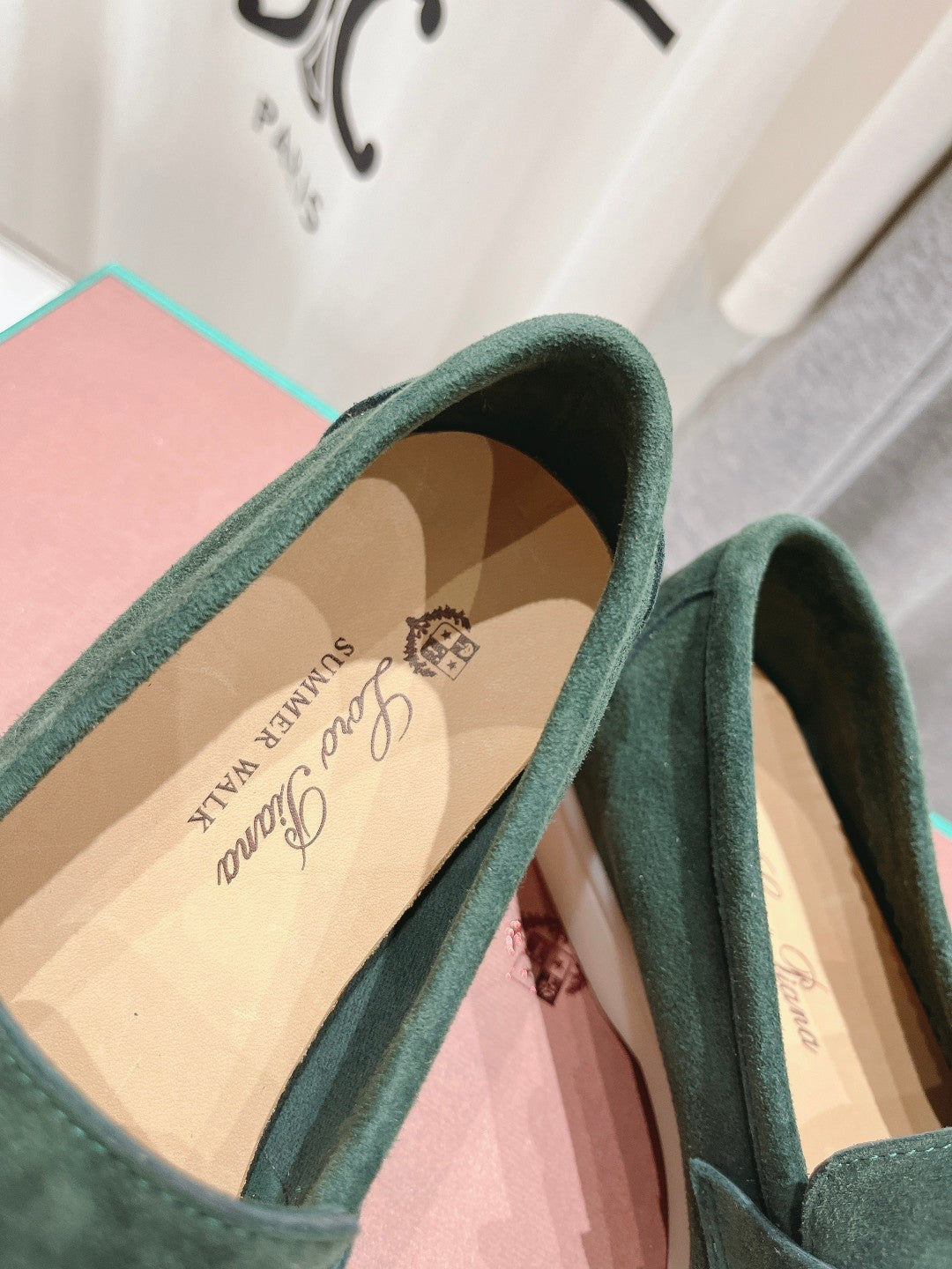LP SUMMER CHARMS WALK LOAFERS HUNTER GREEN SUEDE - 35
