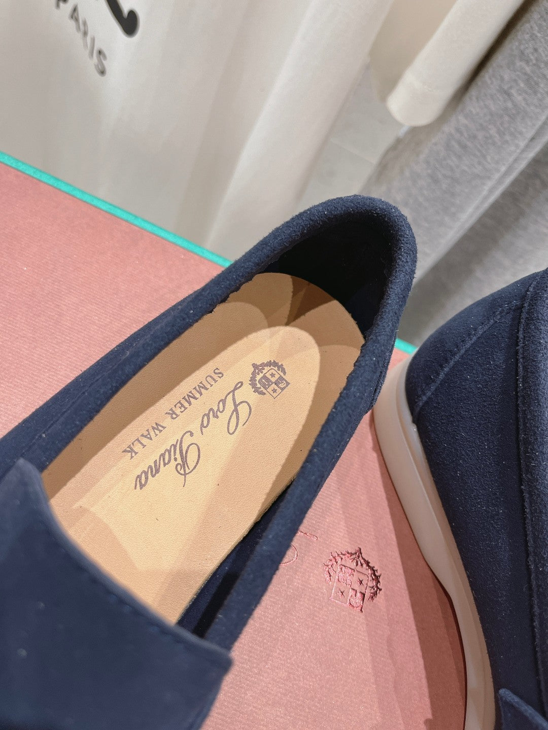 LP SUMMER CHARMS WALK LOAFERS DENIM SUEDE - 35