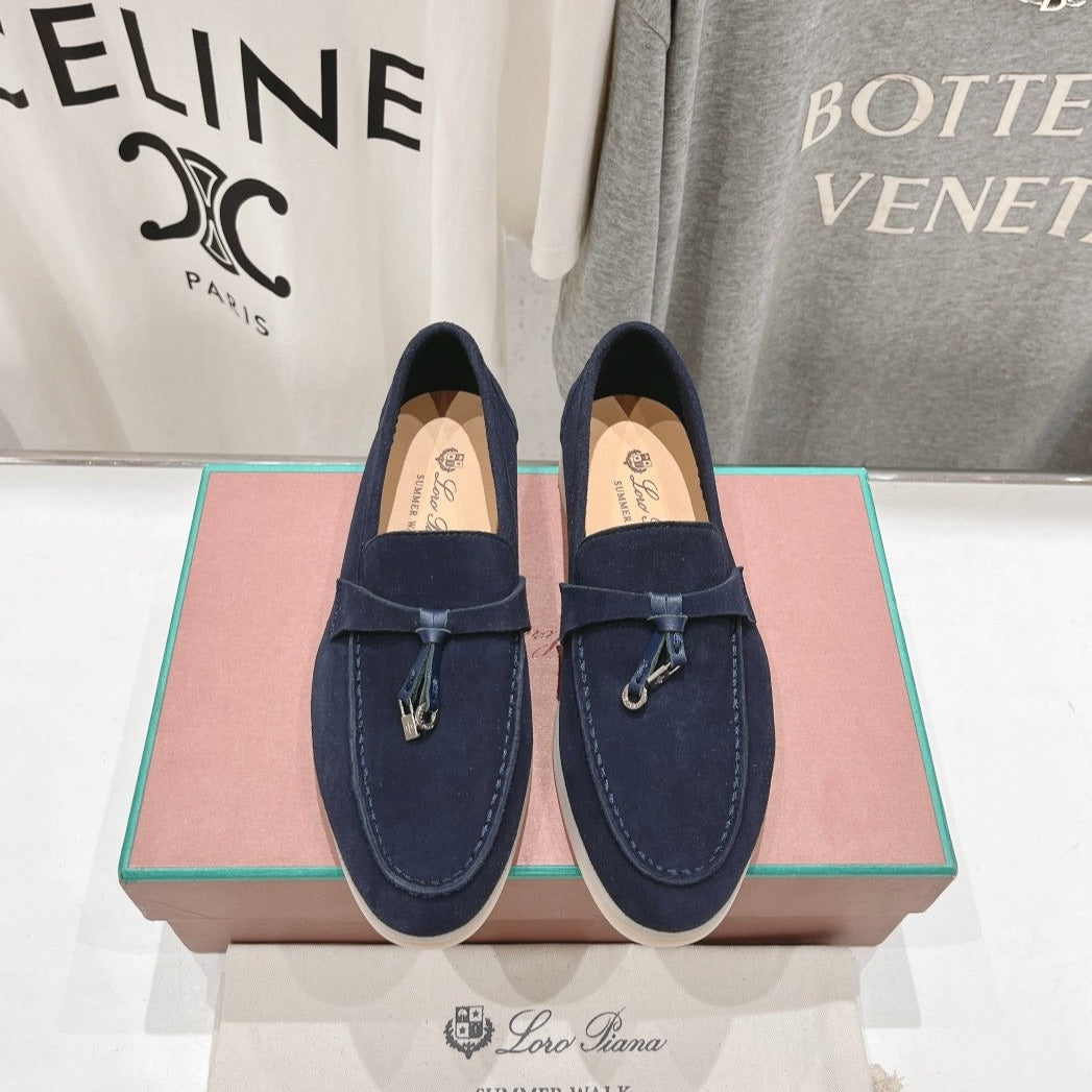 LP SUMMER CHARMS WALK LOAFERS DENIM SUEDE - 35