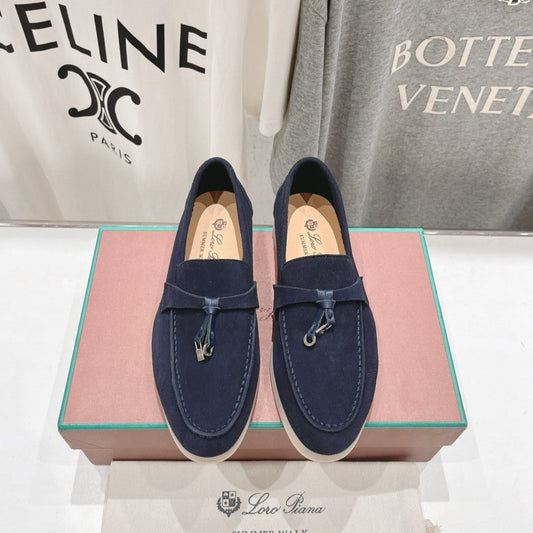LP SUMMER CHARMS WALK LOAFERS DENIM SUEDE - 35