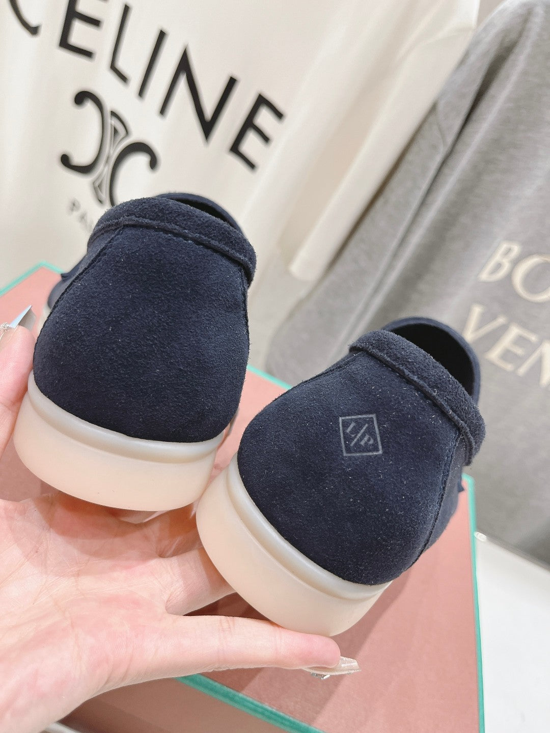LP SUMMER CHARMS WALK LOAFERS DENIM SUEDE - 35