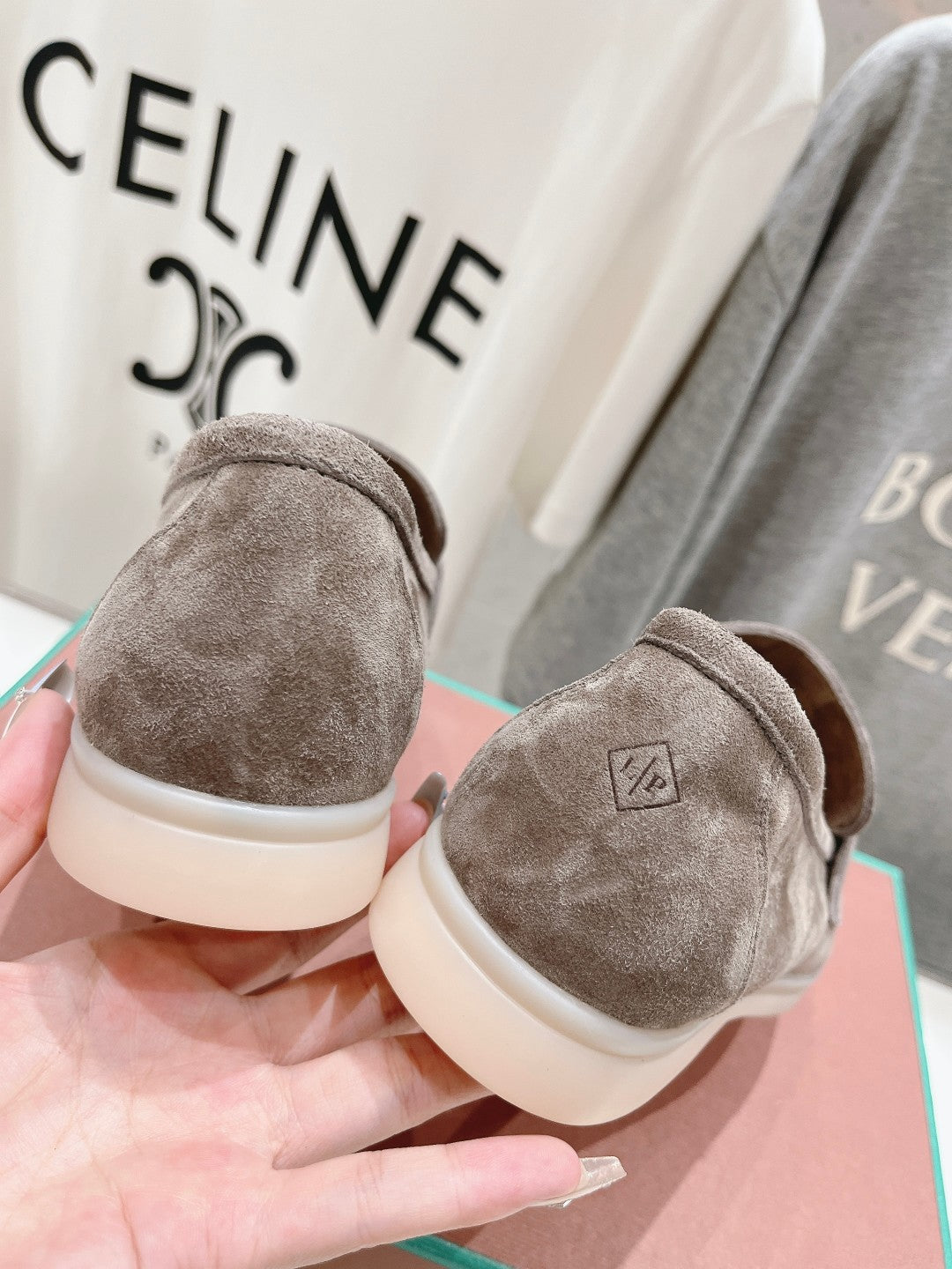 LP SUMMER CHARMS WALK LOAFERS GRAY SUEDE - 35