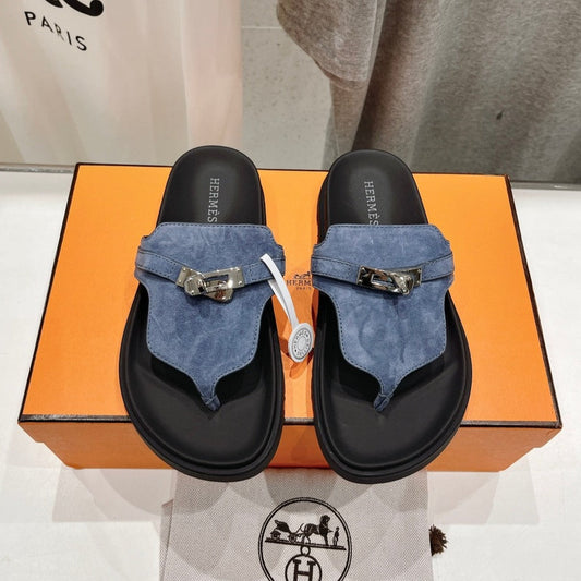 EMPIRE SANDAL BLACK MIX STONE SUEDE - 35