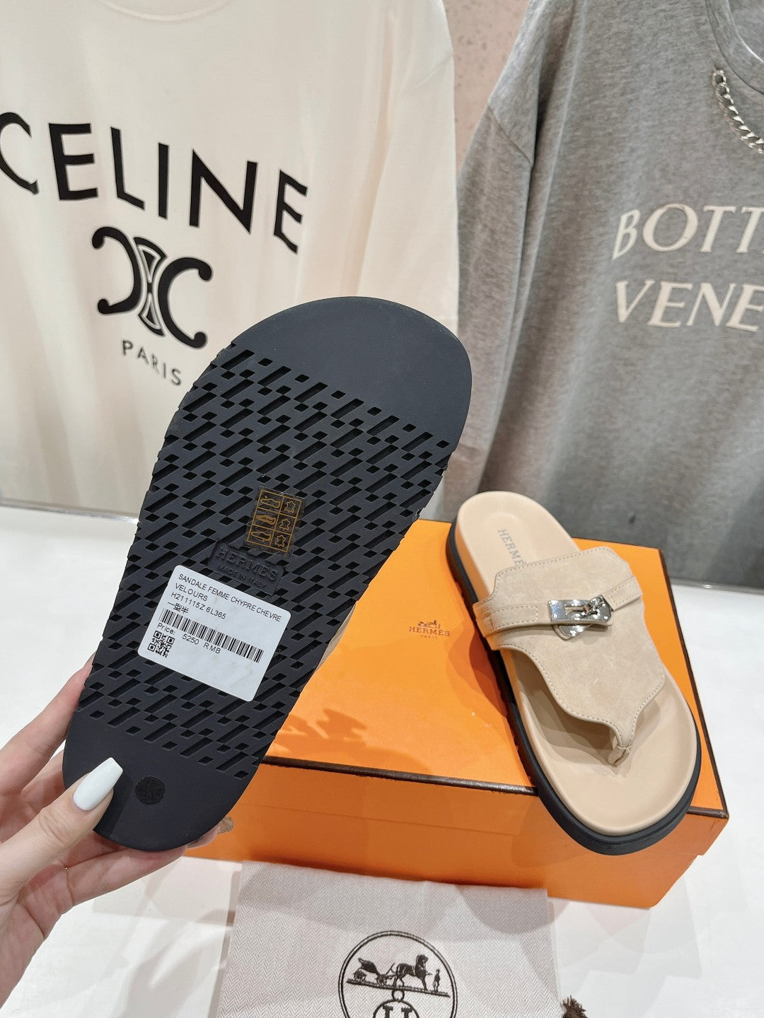 EMPIRE SANDAL PASTEL PINK SUEDE - 35