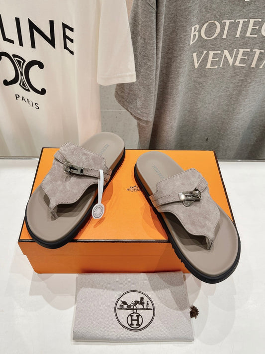 EMPIRE SANDAL СВІТЛО-СІРА ЗАМША - 35