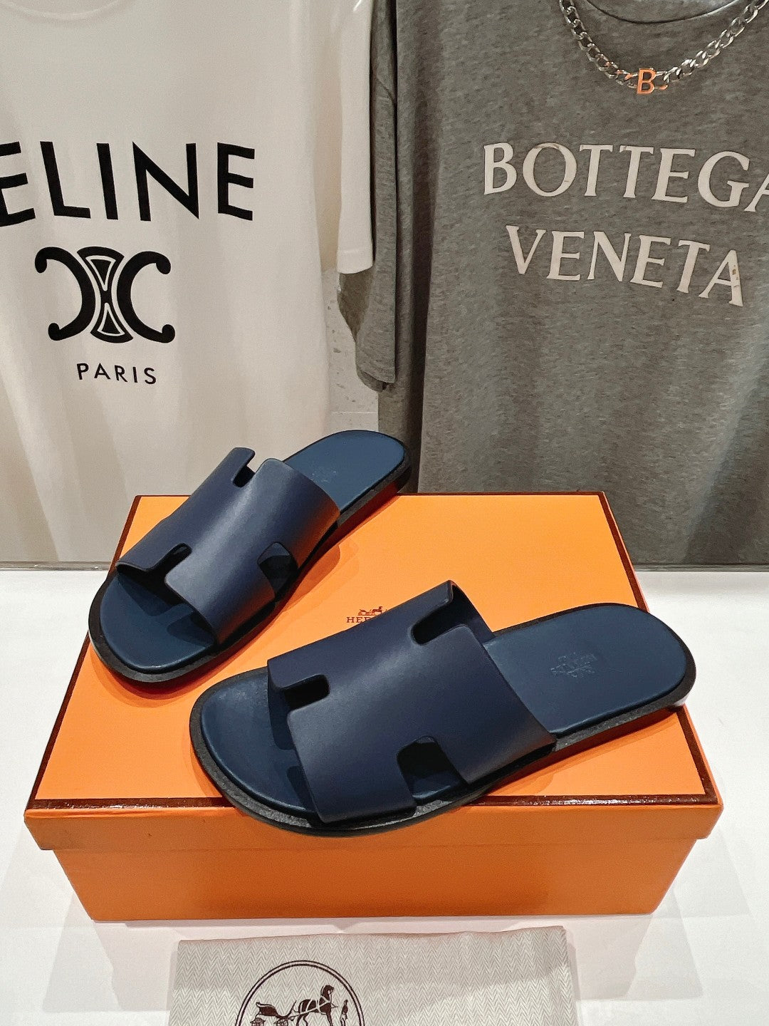IZMIR SANDAL INDIGO LAMBSKIN - 35
