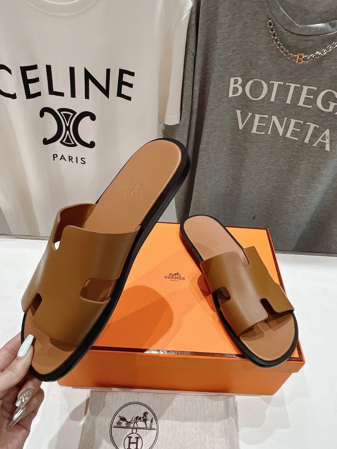 IZMIR SANDAL CARAMEL LAMBSKIN - 35