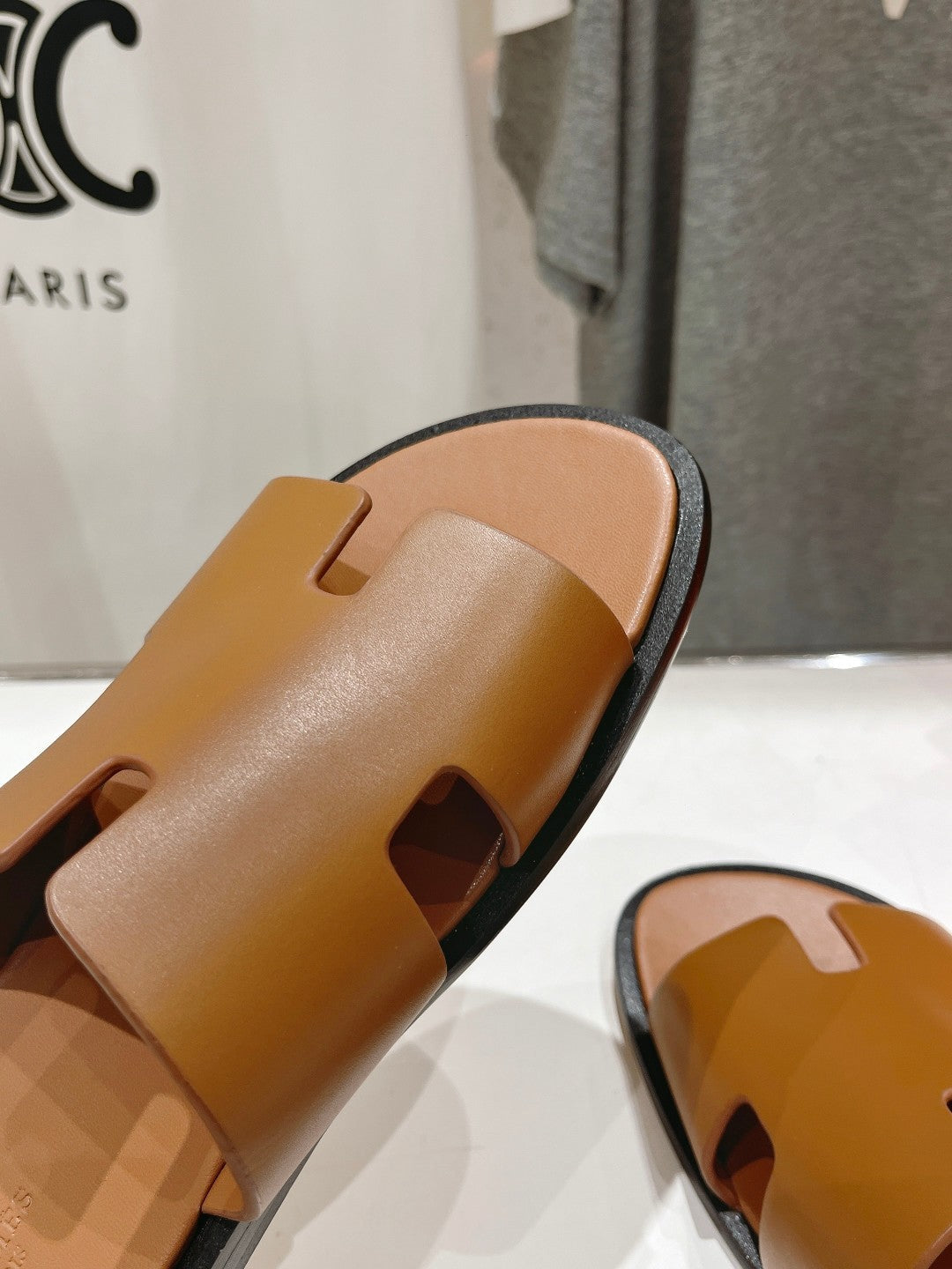 IZMIR SANDAL CARAMEL LAMBSKIN - 35