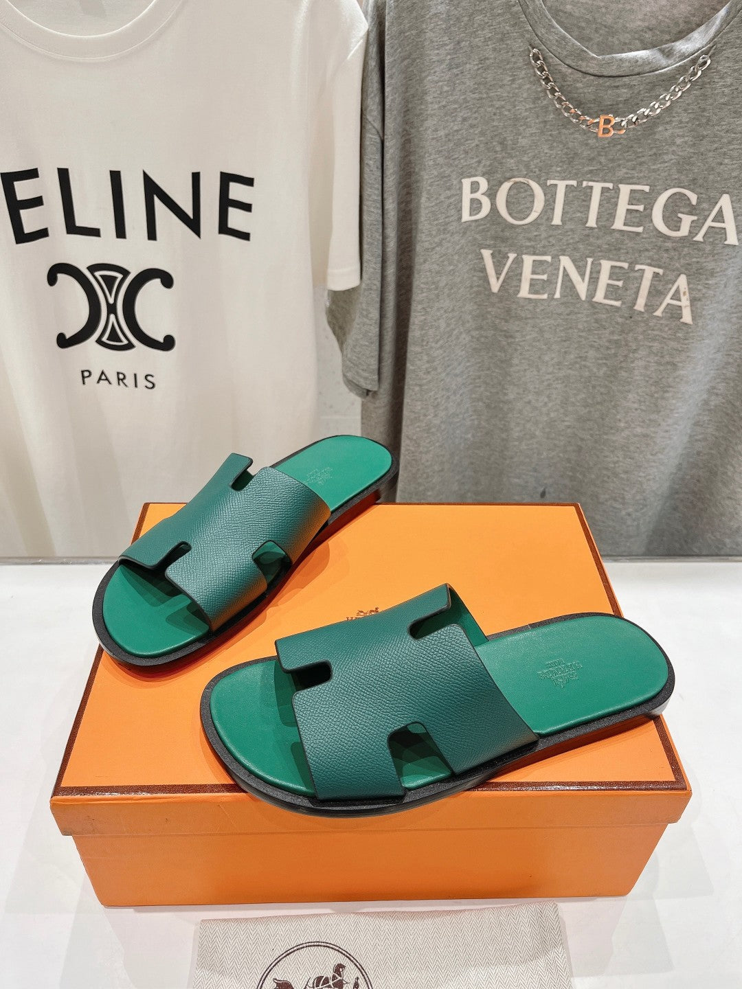 IZMIR SANDAL OCEAN LAMBSKIN - 35