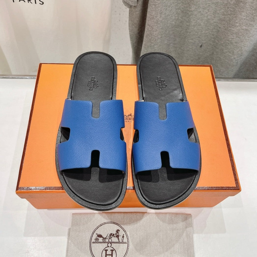 IZMIR SANDAL BLACK MIX LAPIS LAMBSKIN - 35