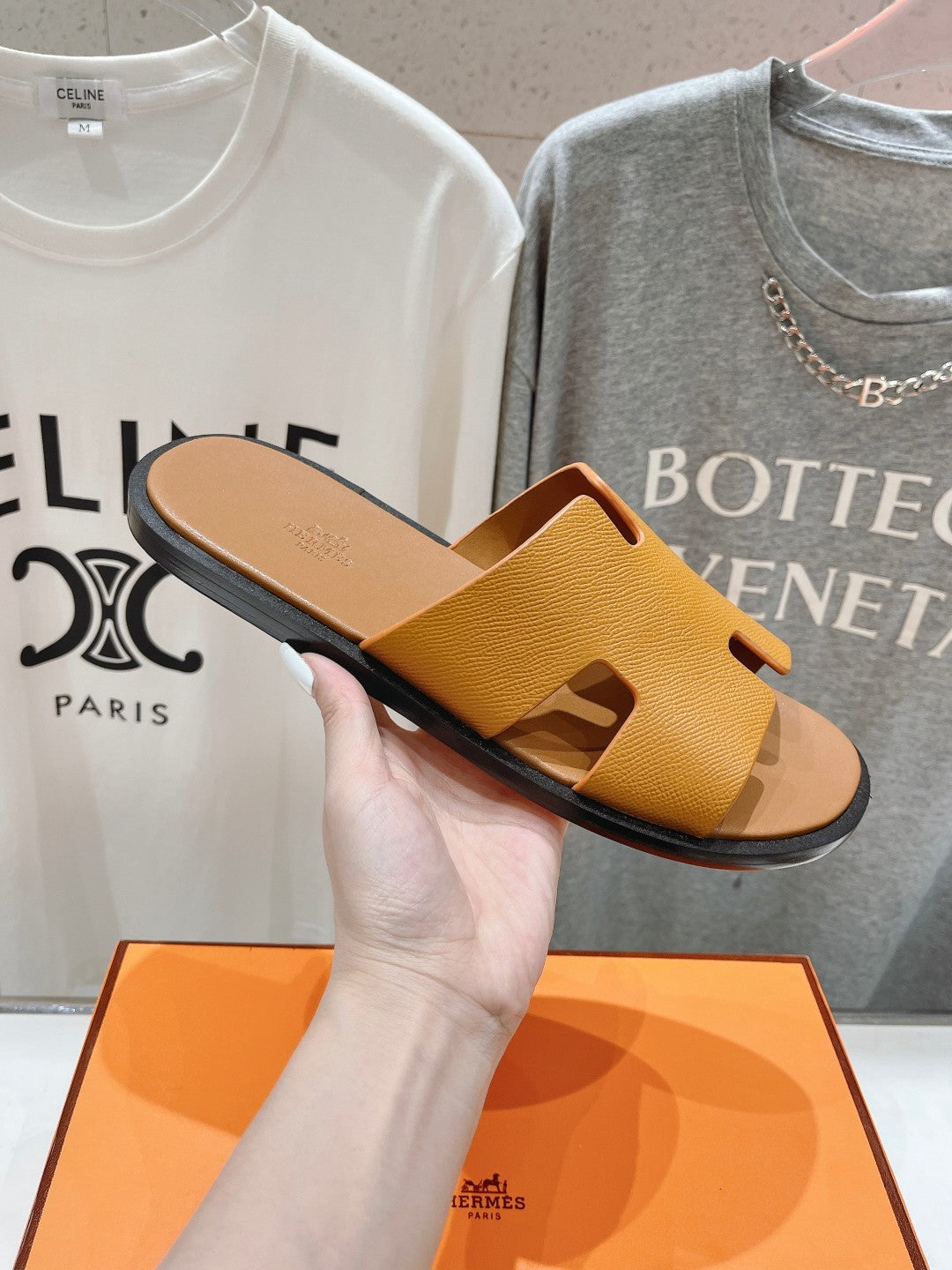 IZMIR SANDAL AMBER LAMBSKIN - 35