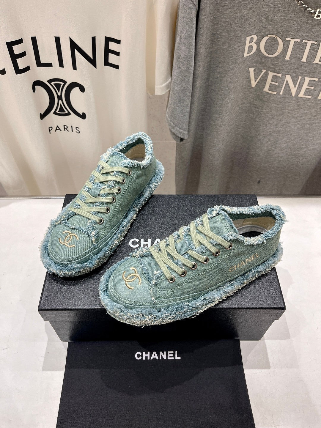 CC SNEAKER ARCTIC BLUE DENIM - 35