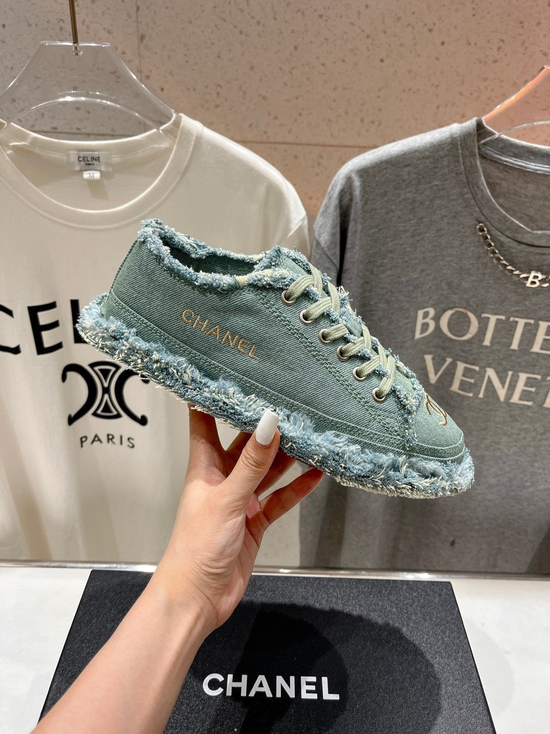 CC SNEAKER ARCTIC BLUE DENIM - 35