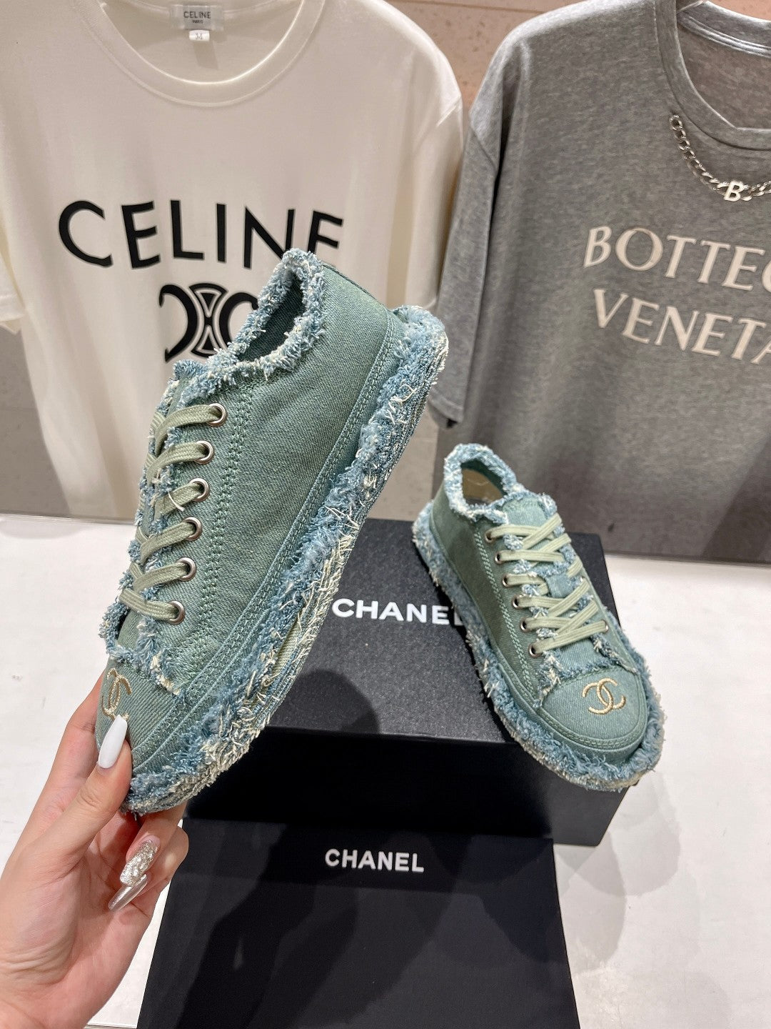 CC SNEAKER ARCTIC BLUE DENIM - 35