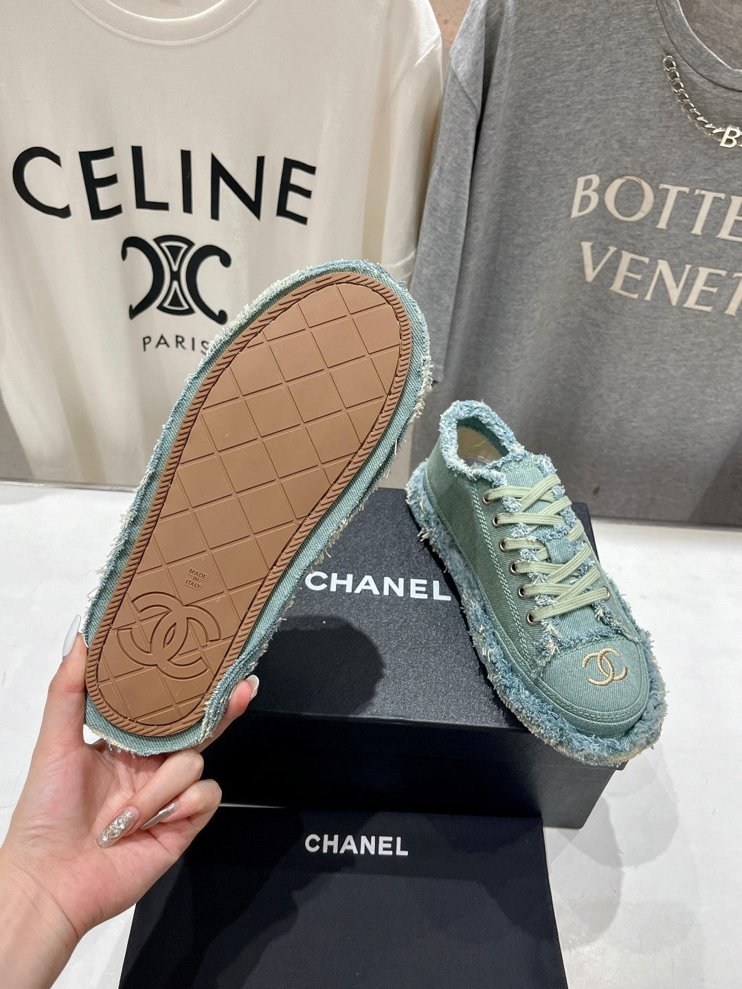 CC SNEAKER ARCTIC BLUE DENIM - 35