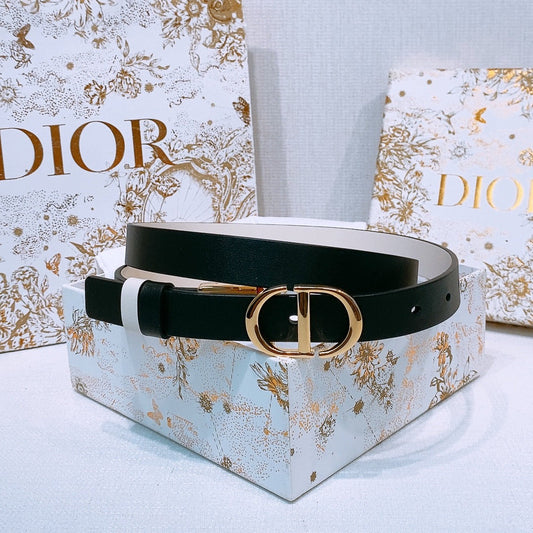 РЕМІНЬ DIOR 25S 20 ММ З ЧОРНОЇ ТЕЛЯЧОЇ ШКІРИ 572899 - 30