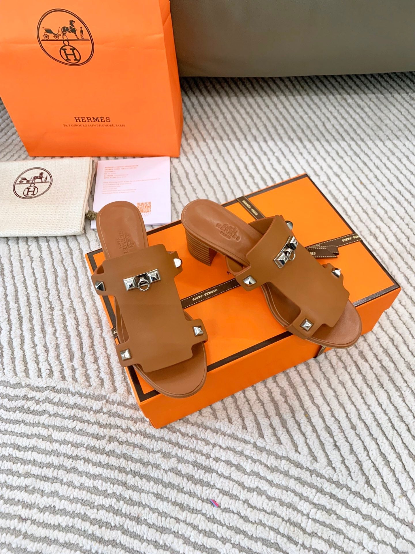 INVINCIBLE 50 SANDAL IN BRONZE BROWN CALFSKIN - 35