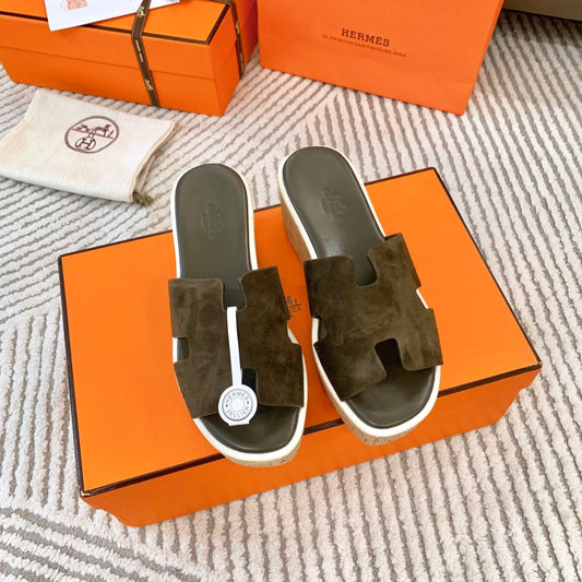 EZE 65 SANDAL ARMY SUEDE - 34