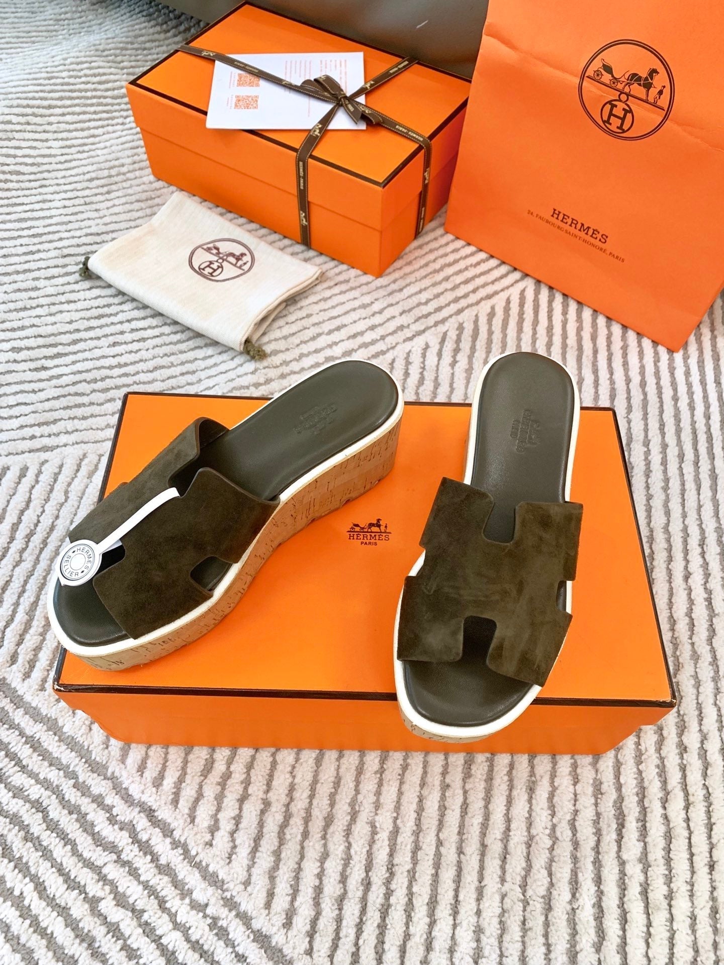 EZE 65 SANDAL ARMY SUEDE - 34