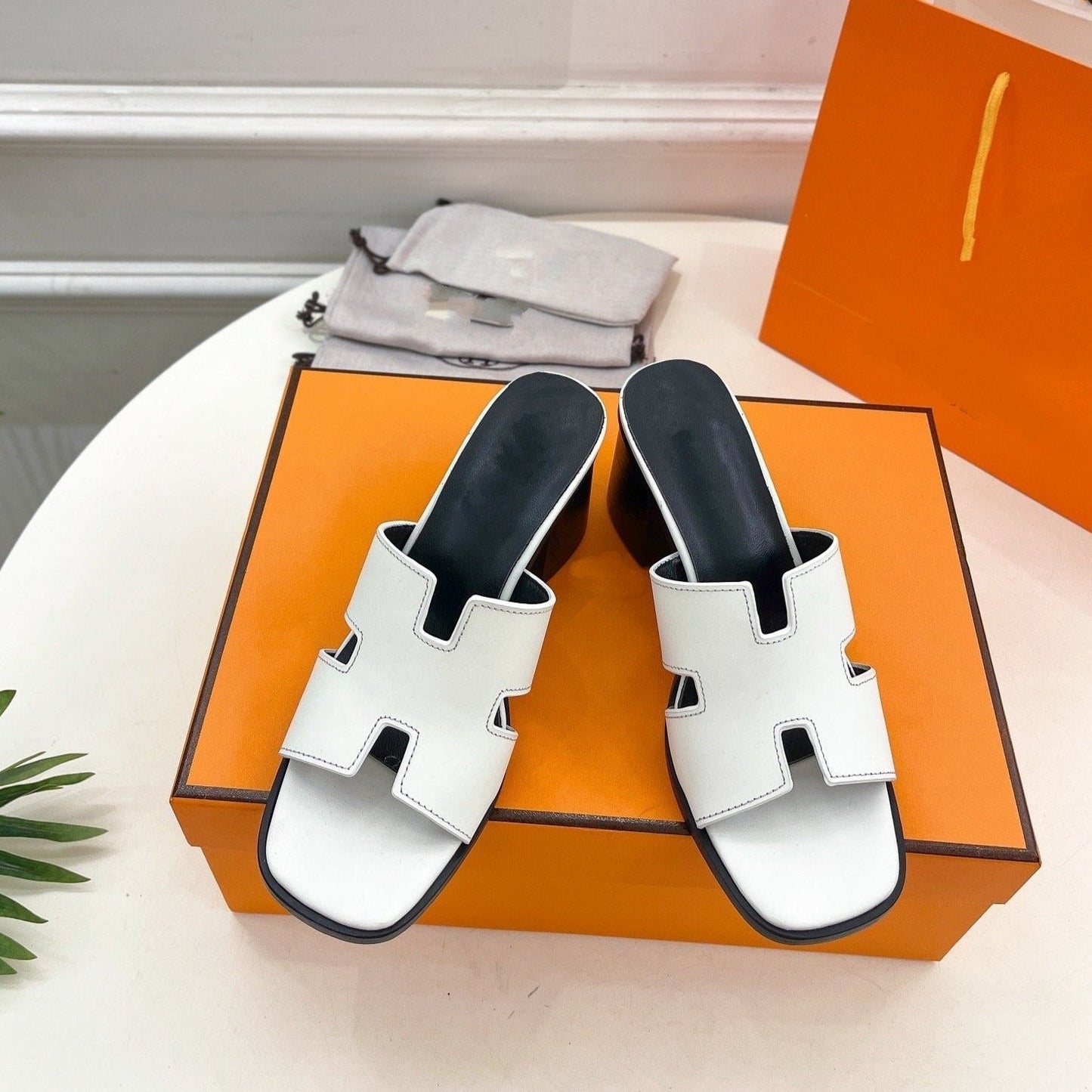 HELIA 60 SANDAL WHITE - 35