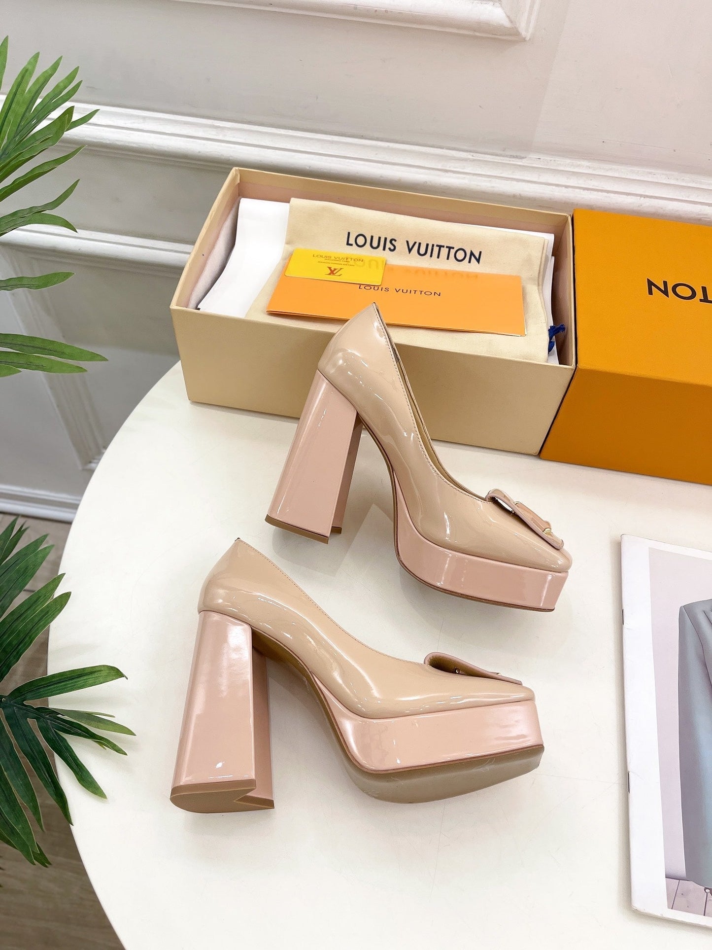 SHAKE MARY JANE HIGH HEEL 12 CM IN BISQUE BEIGE CALFSKIN - 34
