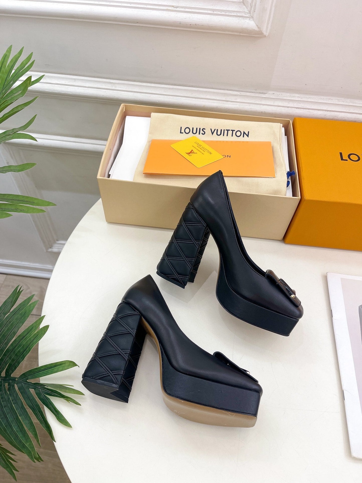 SHAKE MARY JANE HIGH HEEL 12 CM IN BLACK CALFSKIN - 34