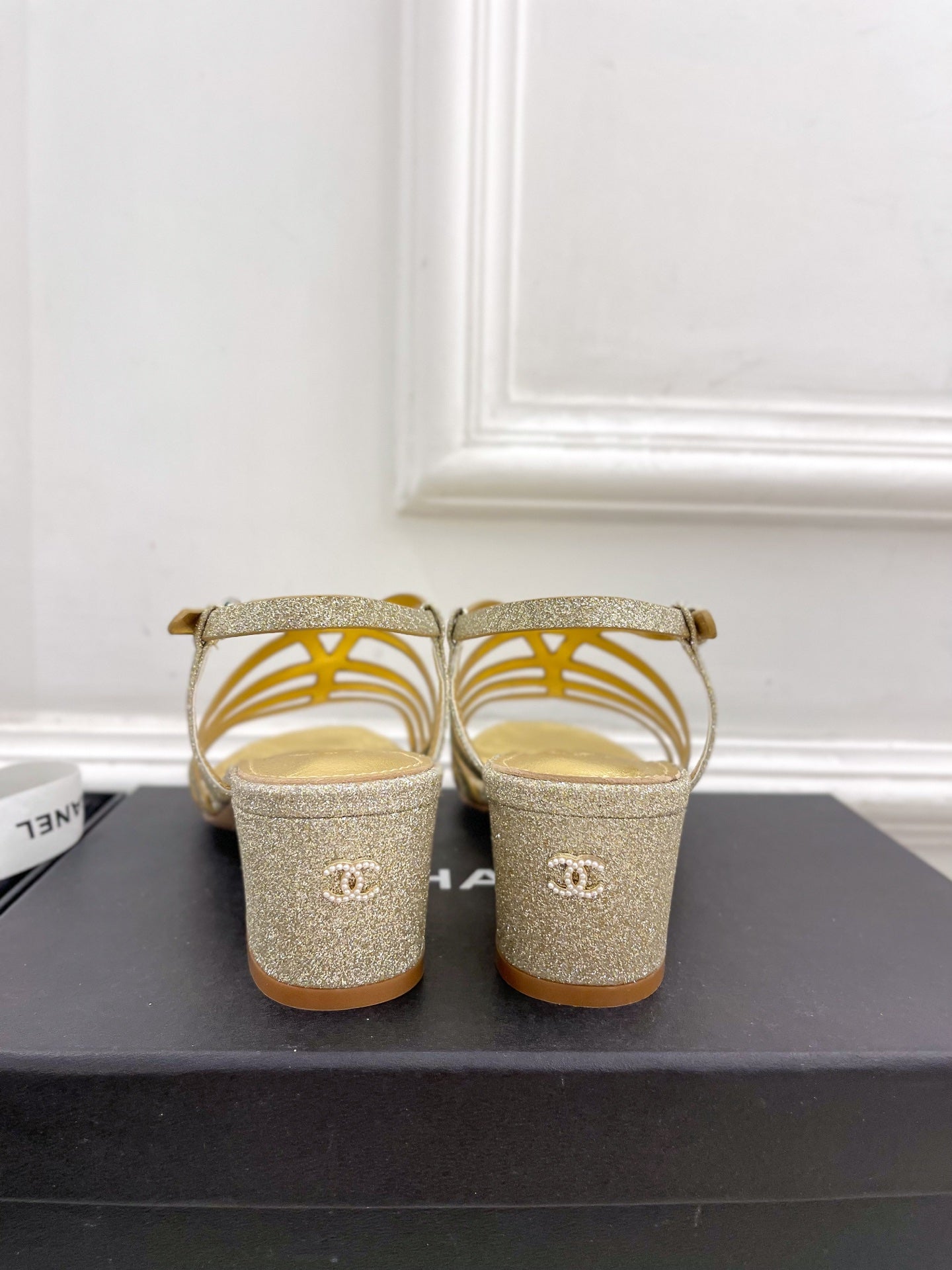 GOLD ROMAN 5 CM SANDALS - 35