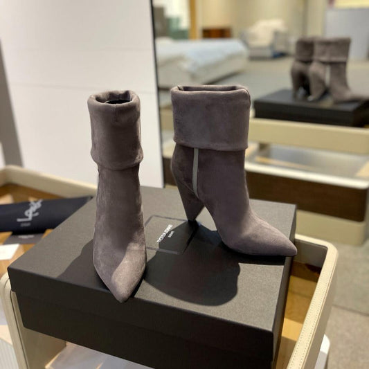 SL NIKI BOOTIES BRICK SUEDE - 34