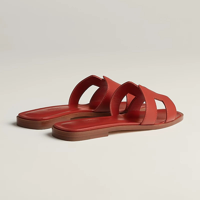 0RAN SANDAL ORANGE BRULEE - 35