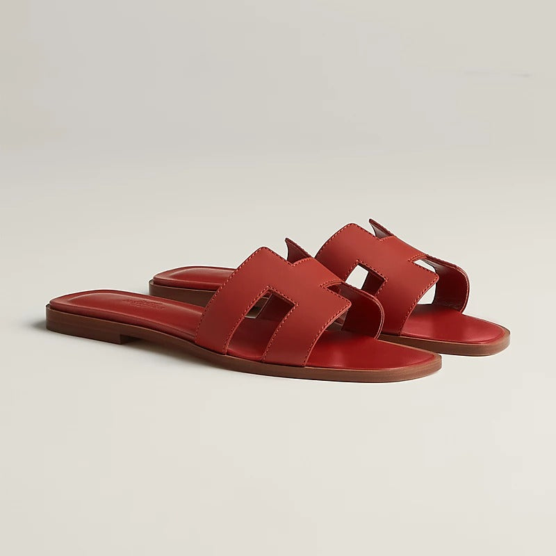 0RAN SANDAL ORANGE BRULEE - 35