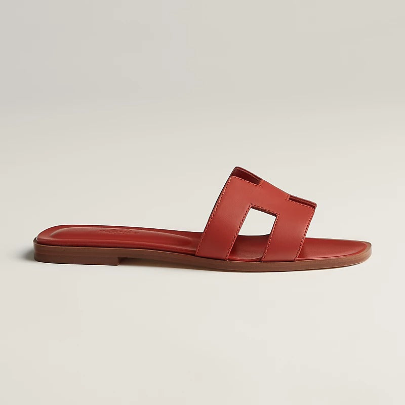 0RAN SANDAL ORANGE BRULEE - 35