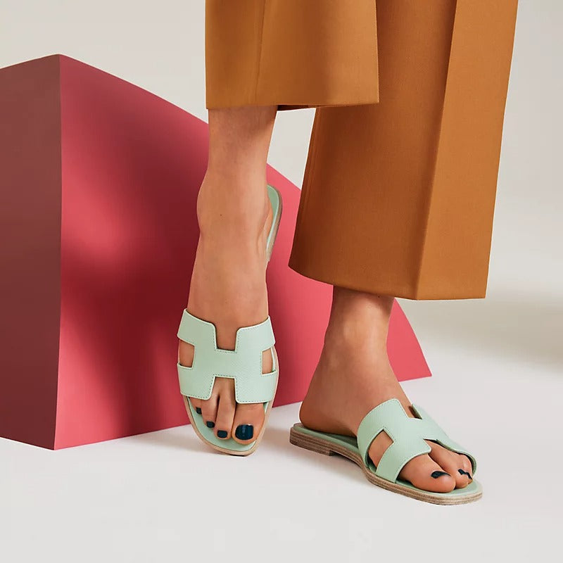0RAN SANDAL VERT JADE - 35