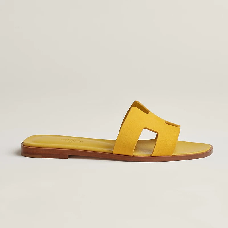 0RAN SANDAL JAUNE BOUTON - 35