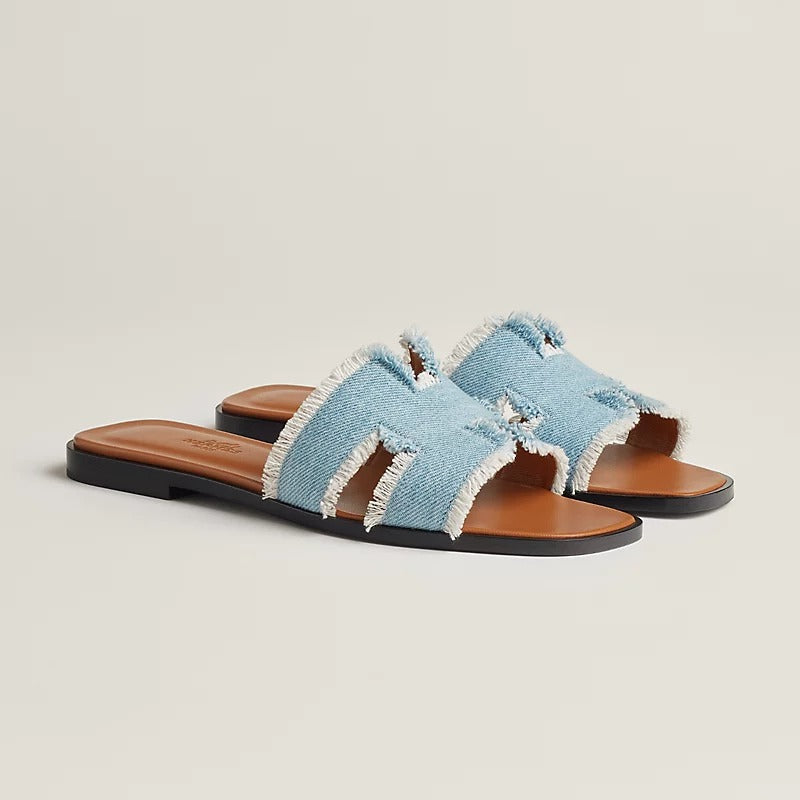 0RAN SANDAL BLEU CLAIR - 35