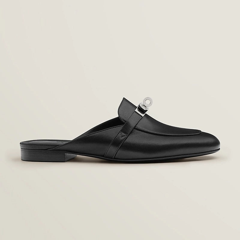 0z Mule Noir Silver - 35