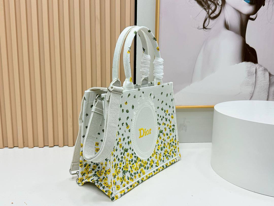 Dior Spring Embroidery Book Tote