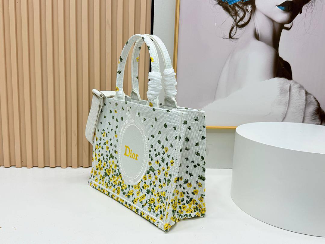 Dior Spring Embroidery Book Tote